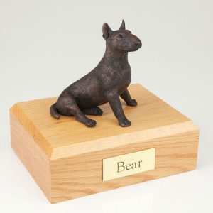 Airedale Terrier Urn for Dog Ashes Urn with Standing Statuette Memorial with Statue