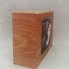 Wooden Cat Urn Memorial Box