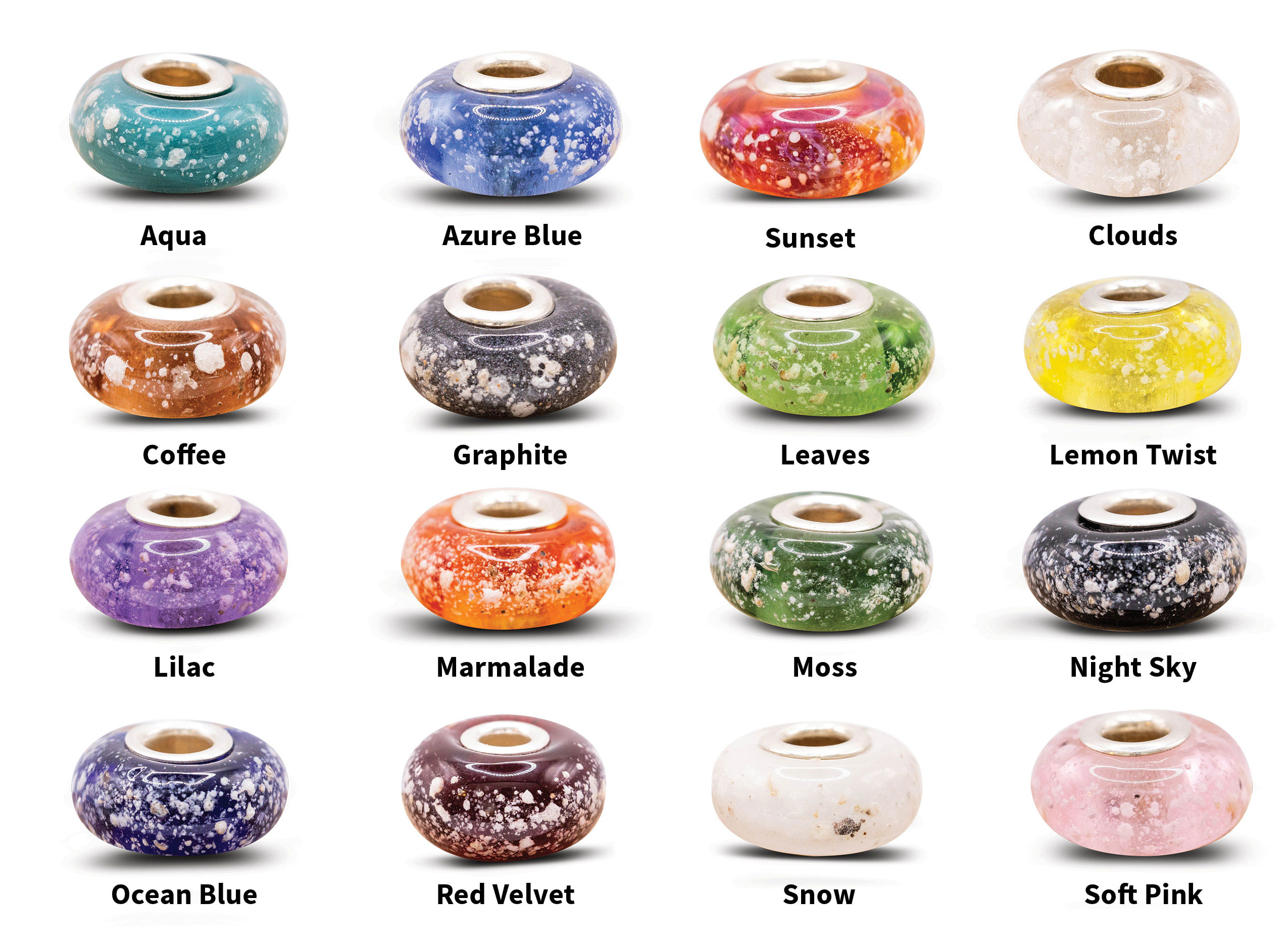 Glass Beads - multiple colors-image