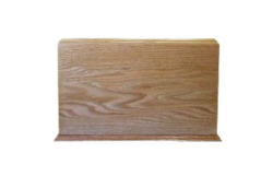 Equine Solid Wood Urn - Oak - Large-image