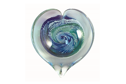 Forever Heart Art Glass-image