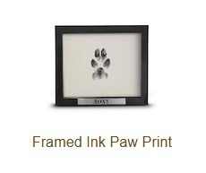 Framed Ink Paw Print-image